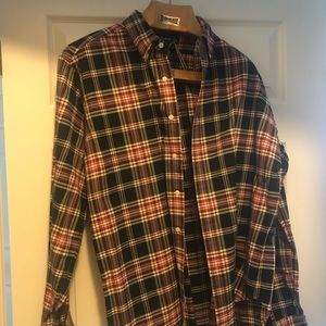 Polo by Ralph Lauren black/red shirt button down - 100% cotton.